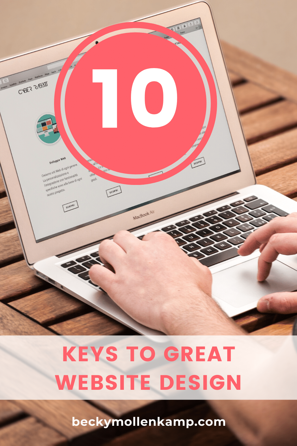 10 keys to great website design