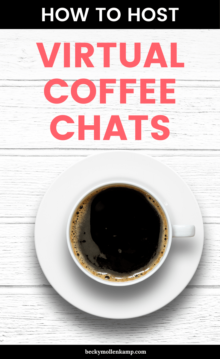 How to host virtual coffee dates