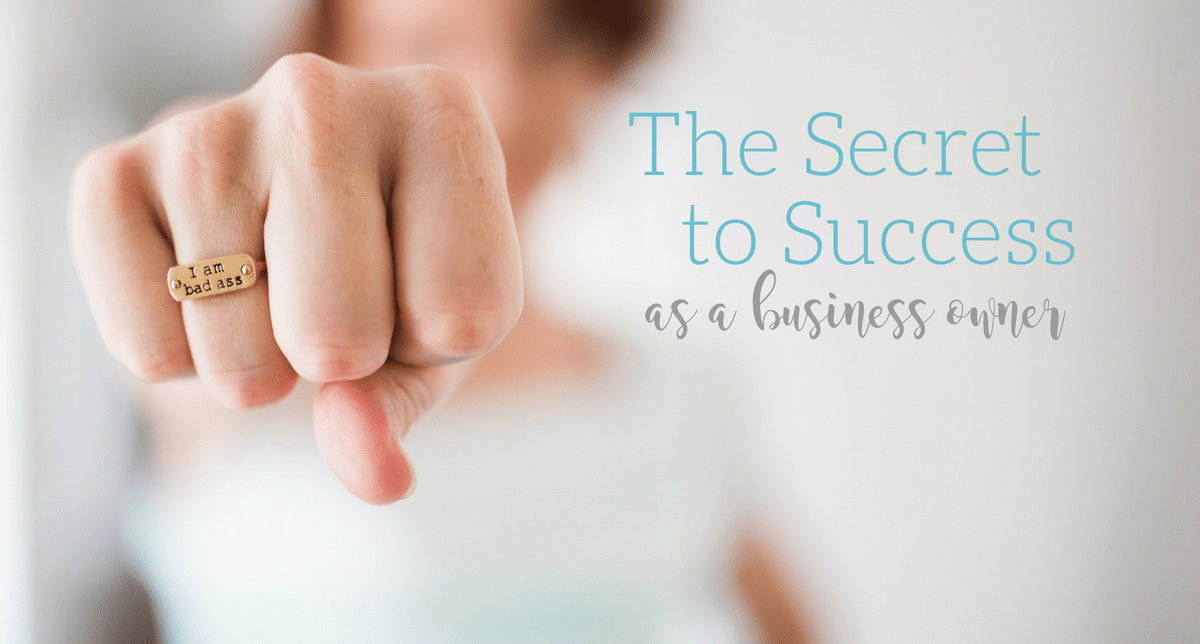 Learn THE secret to success as a business owner (hint: it's not what you think), from Becky Mollenkamp, business coach for women entrepreneurs