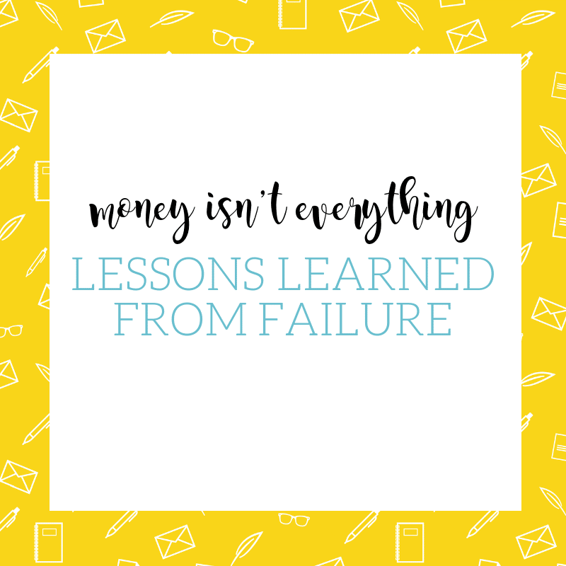 Lessons from Failure