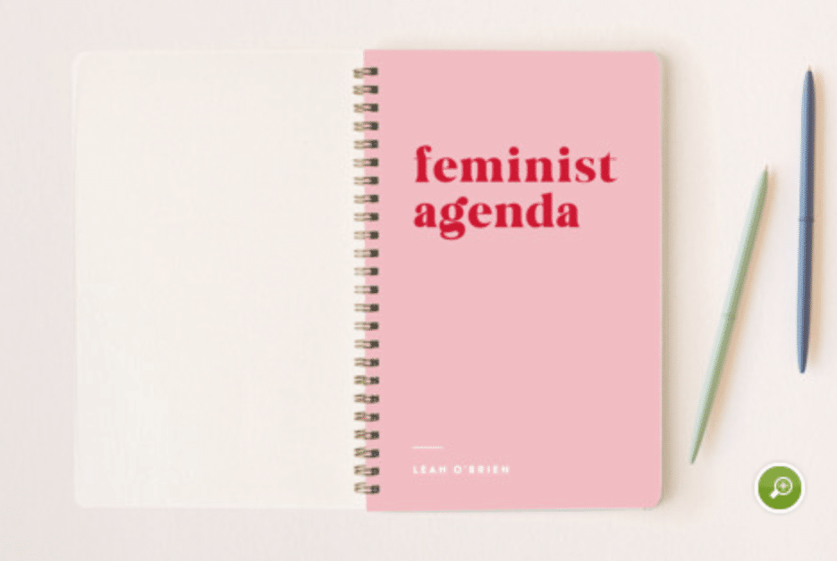 Feminist Agenda Undated Planner