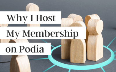 Why I host my online courses & membership on Podia