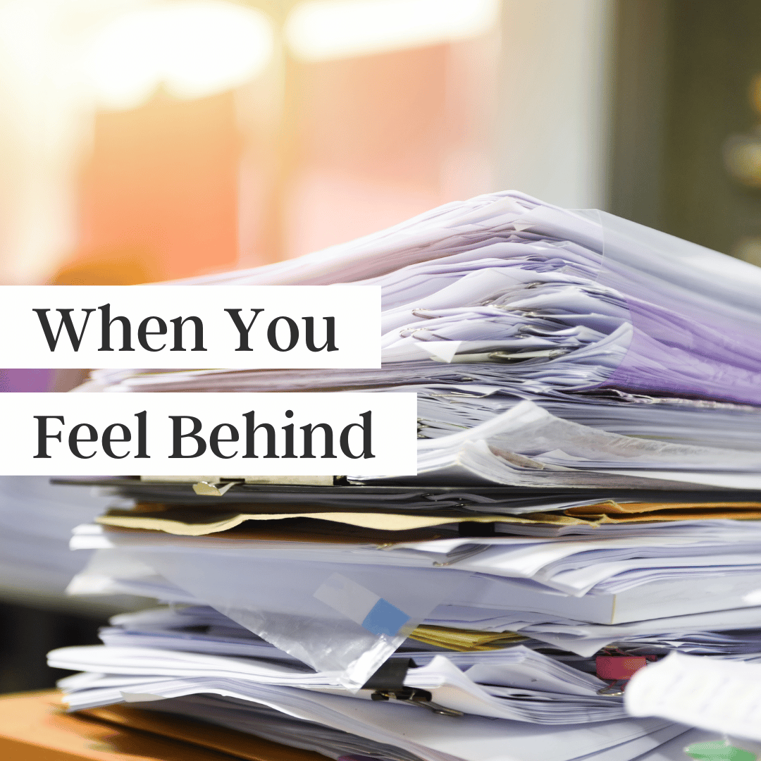 When You Feel Behind (podcast)